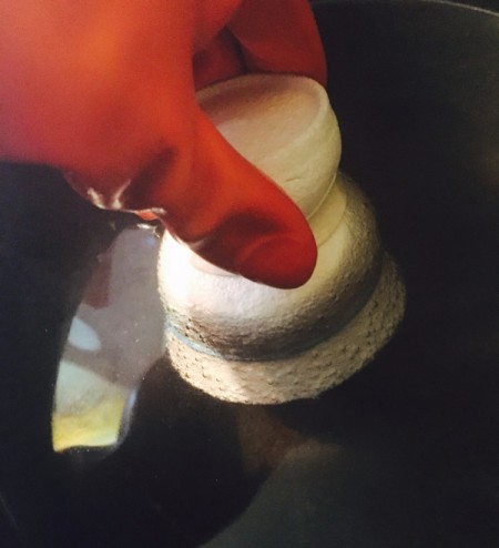 Upcycled Styrofoam Cup Vase