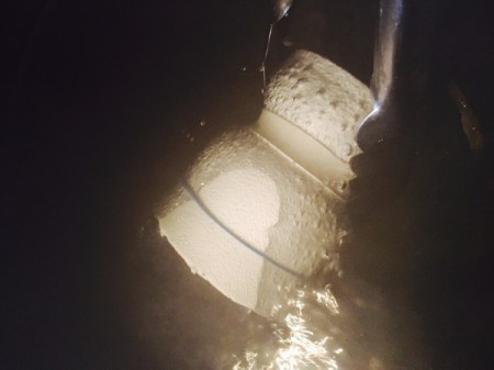 Upcycled Styrofoam Cup Vase