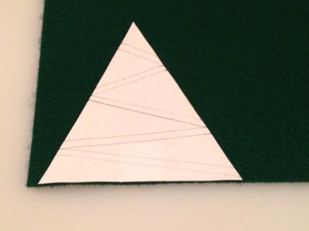 Felt Christmas Tree Treat Holders