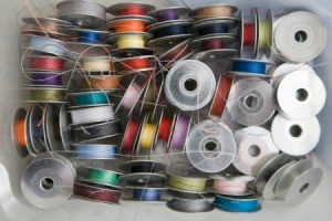 jumble of bobbins