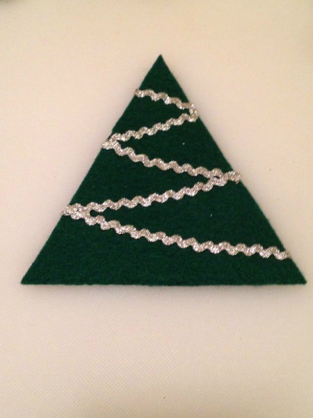 Felt Christmas Tree Treat Holders