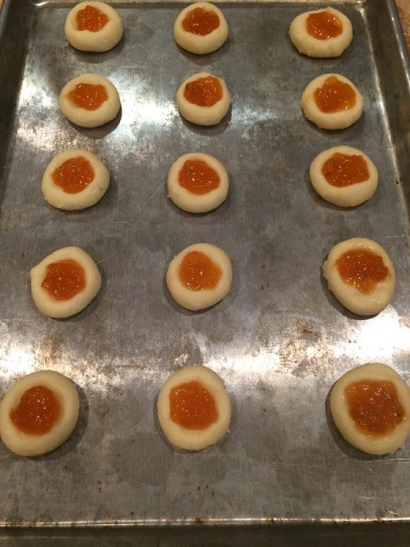 Cream Cheese Thumbprint Cookies