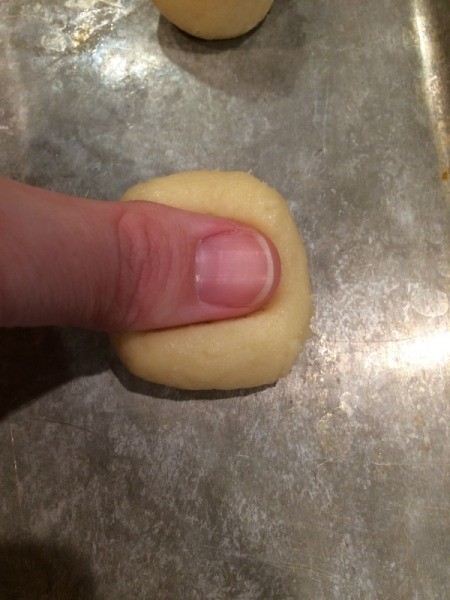 Cream Cheese Thumbprint Cookies