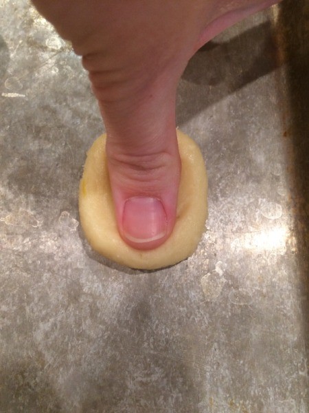 Cream Cheese Thumbprint Cookies