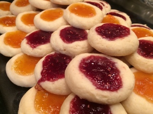 Cream Cheese Thumbprint Cookies