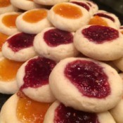 Cream Cheese Thumbprint Cookies
