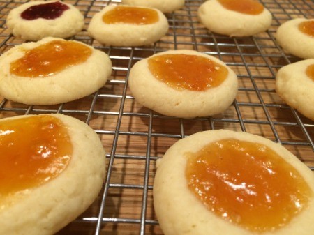 Cream Cheese Thumbprint Cookies