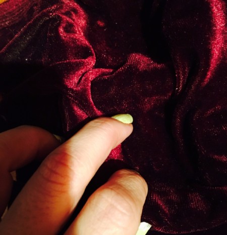 Chocolate Box Jewelry Display - add a few gathers for a chic look