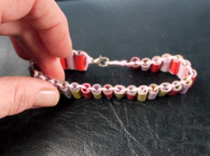 Paper Bead Bracelet