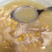 Asian Chicken and Corn Soup