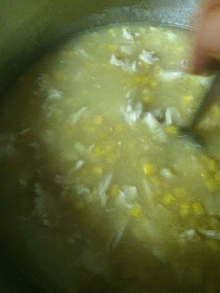 Asian Chicken and Corn Soup
