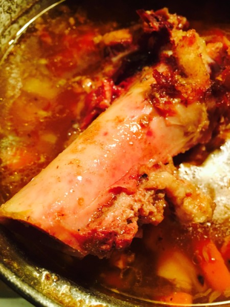 Creamy Ham Carrot Parsnip Soup