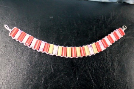 Paper Bead Bracelet