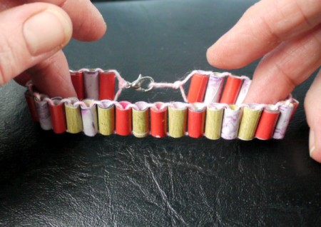 Paper Bead Bracelet