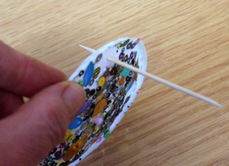 Glue and Sequin Sun Catcher