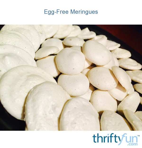 EggFree Meringues ThriftyFun
