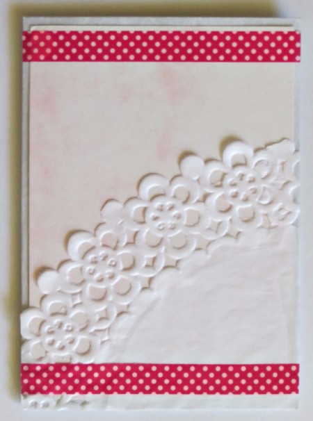 Mock Mosaic Valentine's Day Card