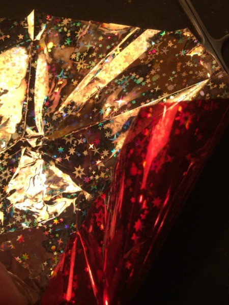 Broken Glass Geometric Nail Art