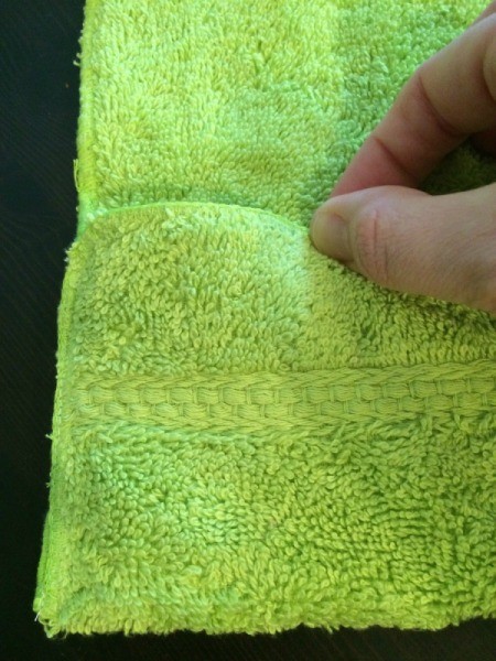 Washcloth Travel Toothbrush Holder - pin