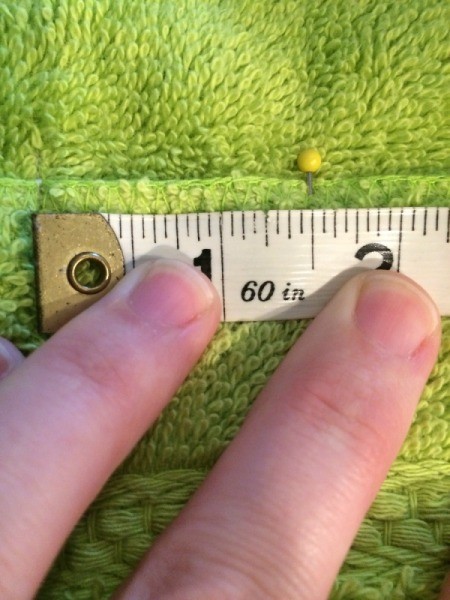 Washcloth Travel Toothbrush Holder - measure pocket size needed