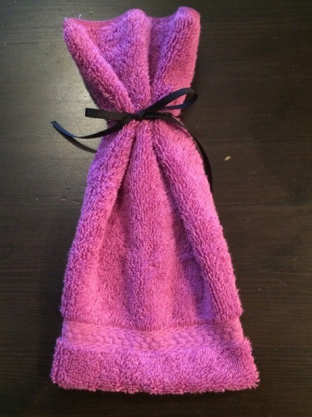 Washcloth Gift Bag