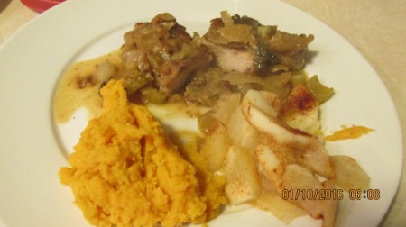 Braised Oven Baked Pork Chops