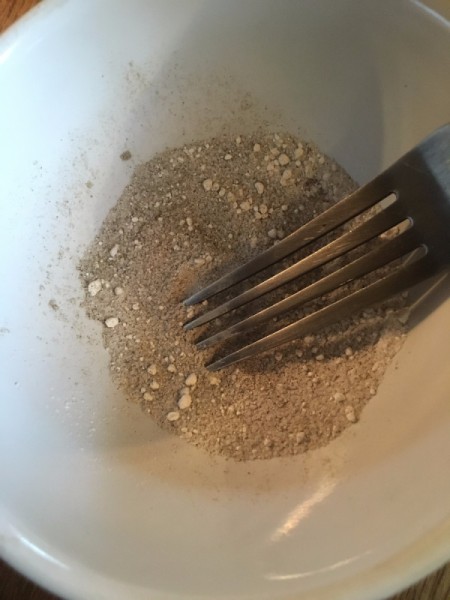 Crispiest Roast Chicken - mixing spices