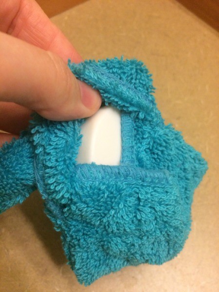 Washcloth Soap Pouch