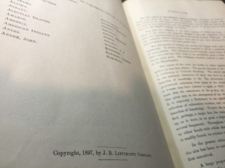 Value of 1897 Chambers's Encyclopedia