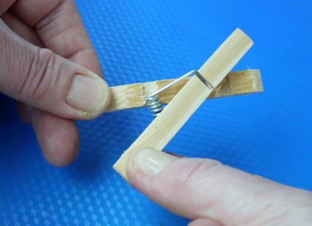 Clothespin Barrel Shaped Pot