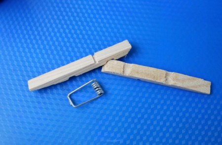 Clothespin Barrel Shaped Pot