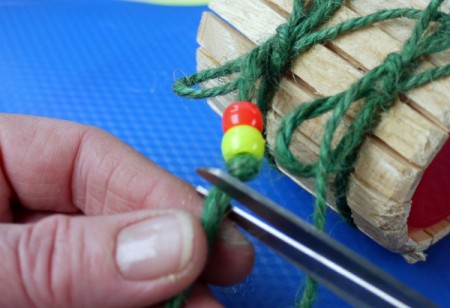 Clothespin Barrel Shaped Pot