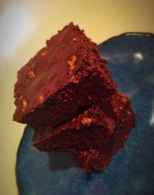 Chocolate Orange Fudge Brownies