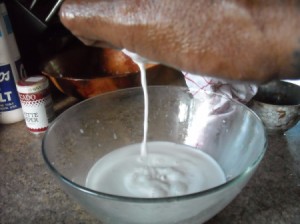 Making Fresh Coconut Milk