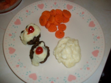 Meatloaf "Cupcakes"