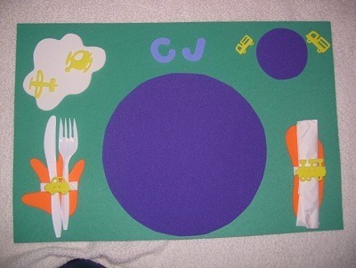 Personalized Foam Placemats