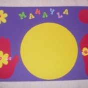 Personalized Foam Placemats
