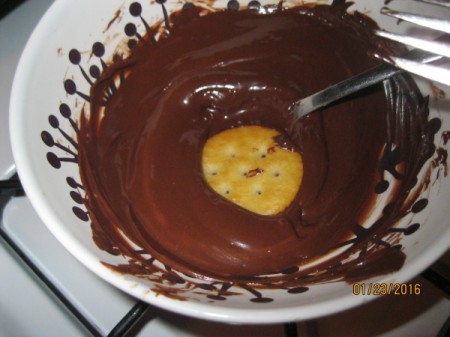 No Bake Chocolate Mint Cookies