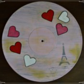Love You Madly Vinyl Record Underplate   