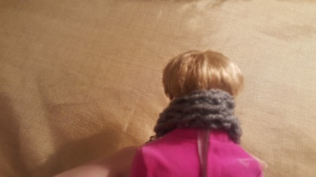 Crochet Cowl for Ken Doll