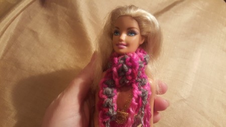 Crochet Scarves for Barbie Doll