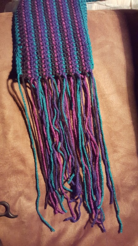 straighten out fringe