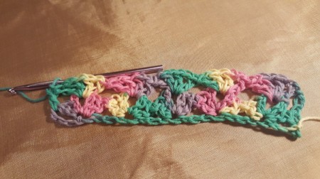 Lacy Crocheted Dishcloth