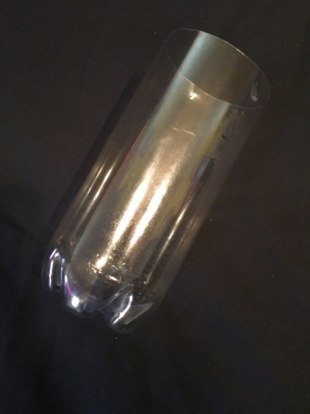 Plastic Bottle Starburst Vase
