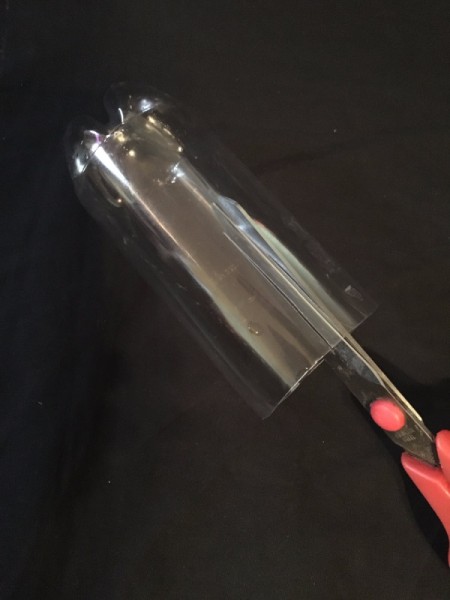 Plastic Bottle Starburst Vase