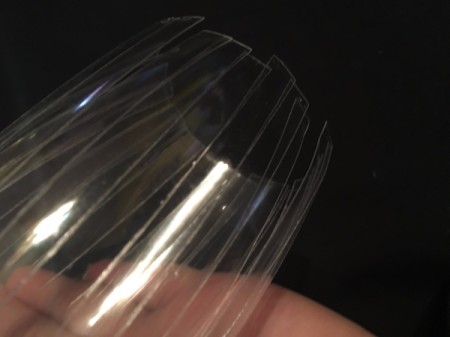 Plastic Bottle Starburst Vase