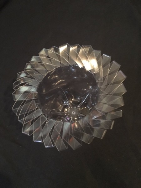 Plastic Bottle Starburst Vase