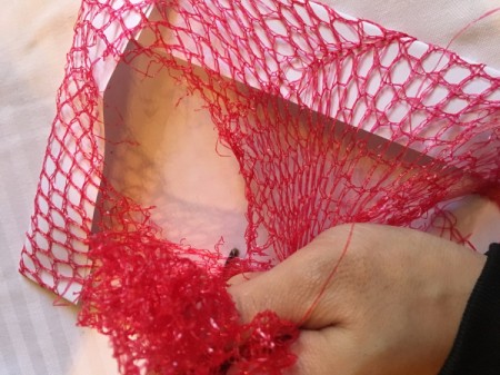 Produce Bag Earring Display