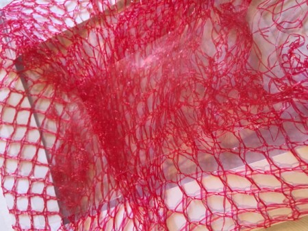 Produce Bag Earring Display