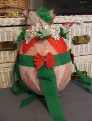 Colorful Christmas Pinatas